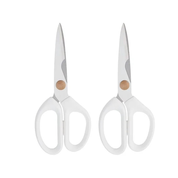 Beautiful 2-piece Take Apart All Purpose Shears in White | Walmart (US)