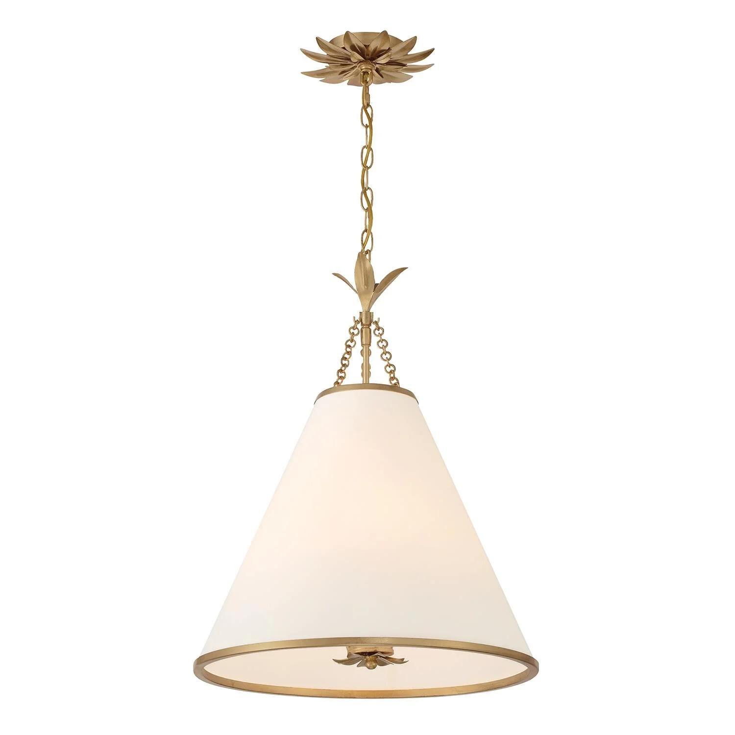 Broche 18 Inch Large Pendant by Crystorama | 1800 Lighting