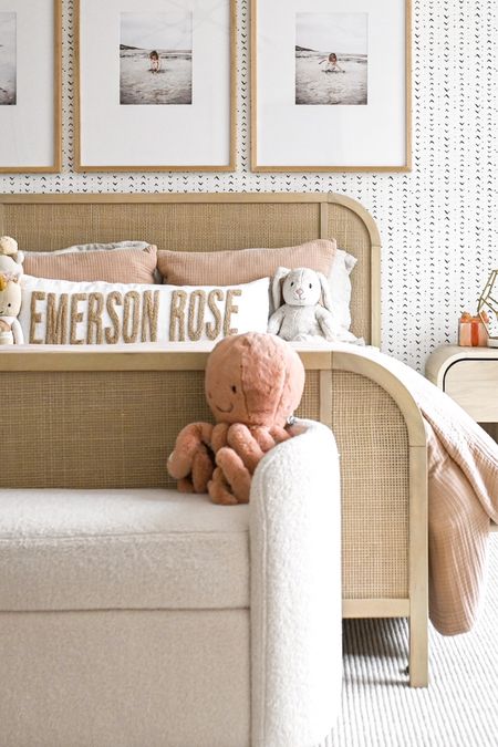 Emerson’s bed and nightstands are both 20% off today!  The code is automatically applied at checkout.  

#LTKHome
