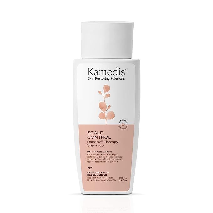 Kamedis Dandruff Therapy Shampoo - Prevents & Soothes Itchy, Flaky, and Red Scalp, Paraben-Free, ... | Amazon (US)