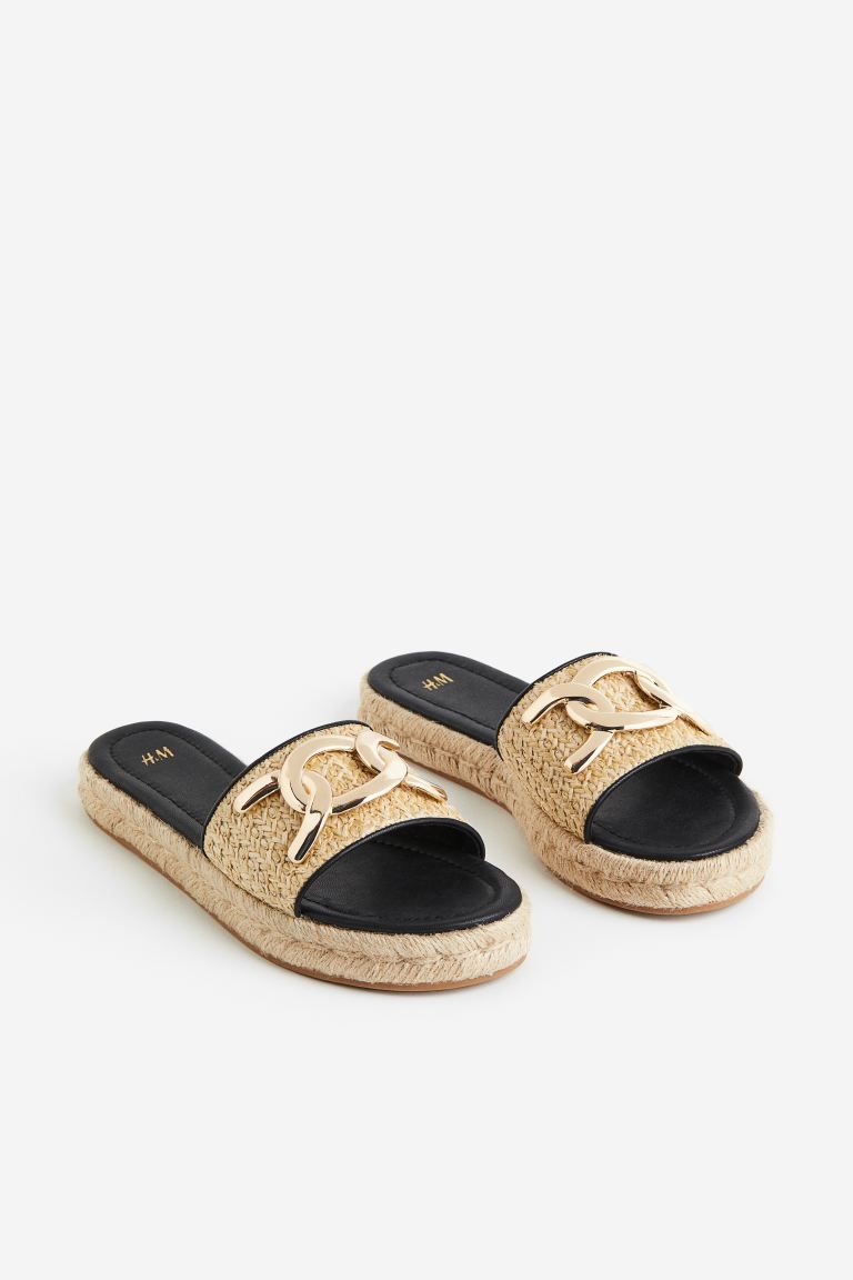 Espadrille mules | H&M (UK, MY, IN, SG, PH, TW, HK)