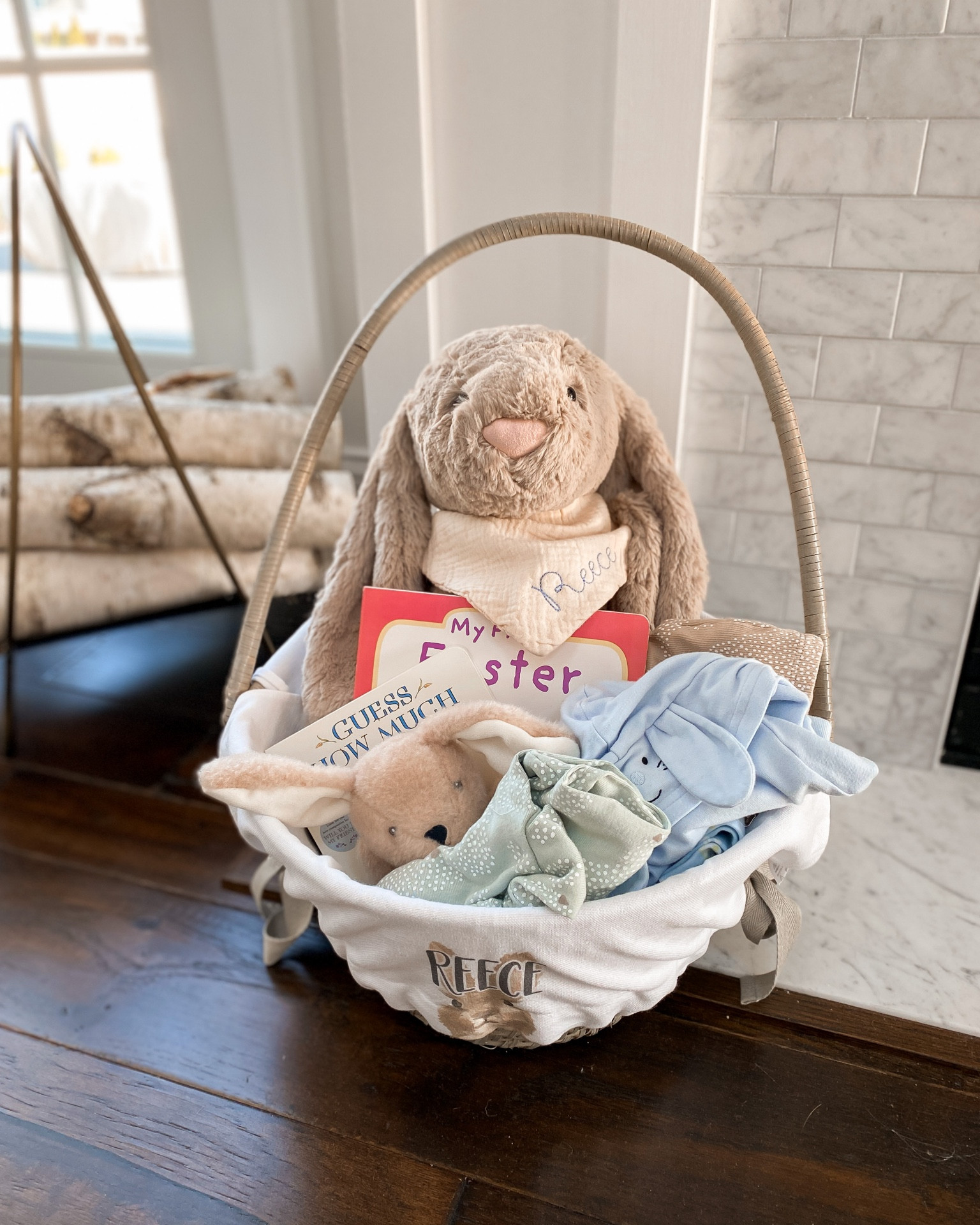 Reece’s First Easter basket! 
•
•


#LTKSeasonal #LTKfamily #LTKbaby