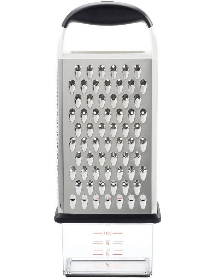 Good Grips Box Grater in Silver | Myer