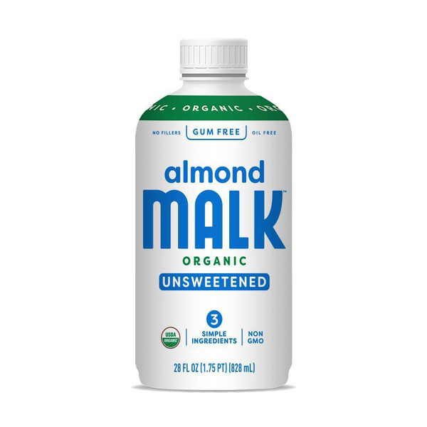 MALK Almond Milk, Unsweetened | Instacart