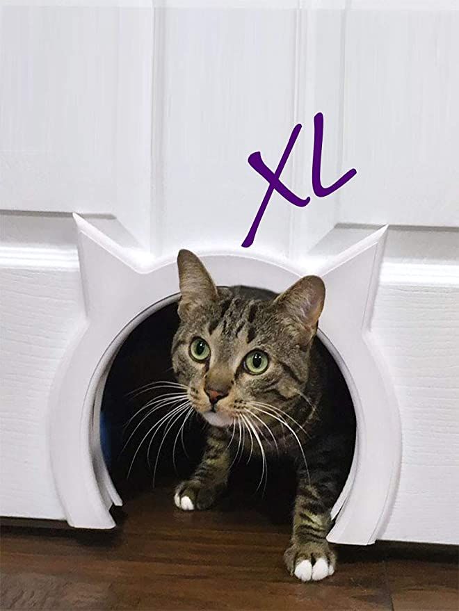 The Kitty Pass XL Interior Cat Door Large Cat Door Hidden Litter Box Extra Large cat Door | Amazon (US)