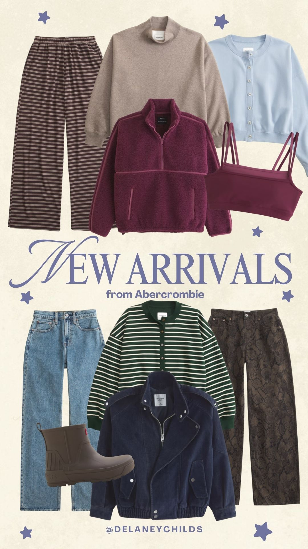 Abercrombie new arrivals i'm loving! 

 #LTKdayinmylife #LTKgrwm #LTKootd