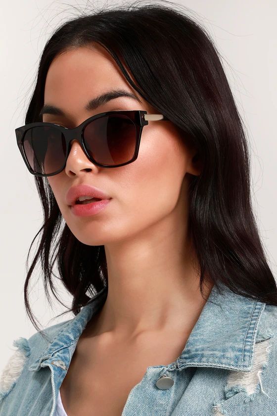 Got the Look Black Square Sunglasses | Lulus (US)