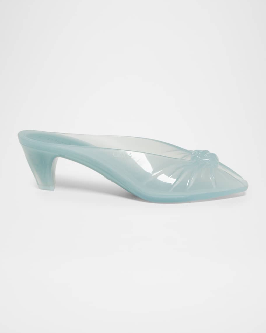 Knotted Jelly Mules | Neiman Marcus