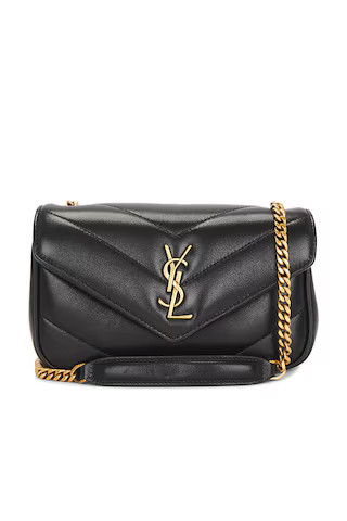 Saint Laurent Toy Loulou Bag in Nero - Black. Size all. | FWRD 