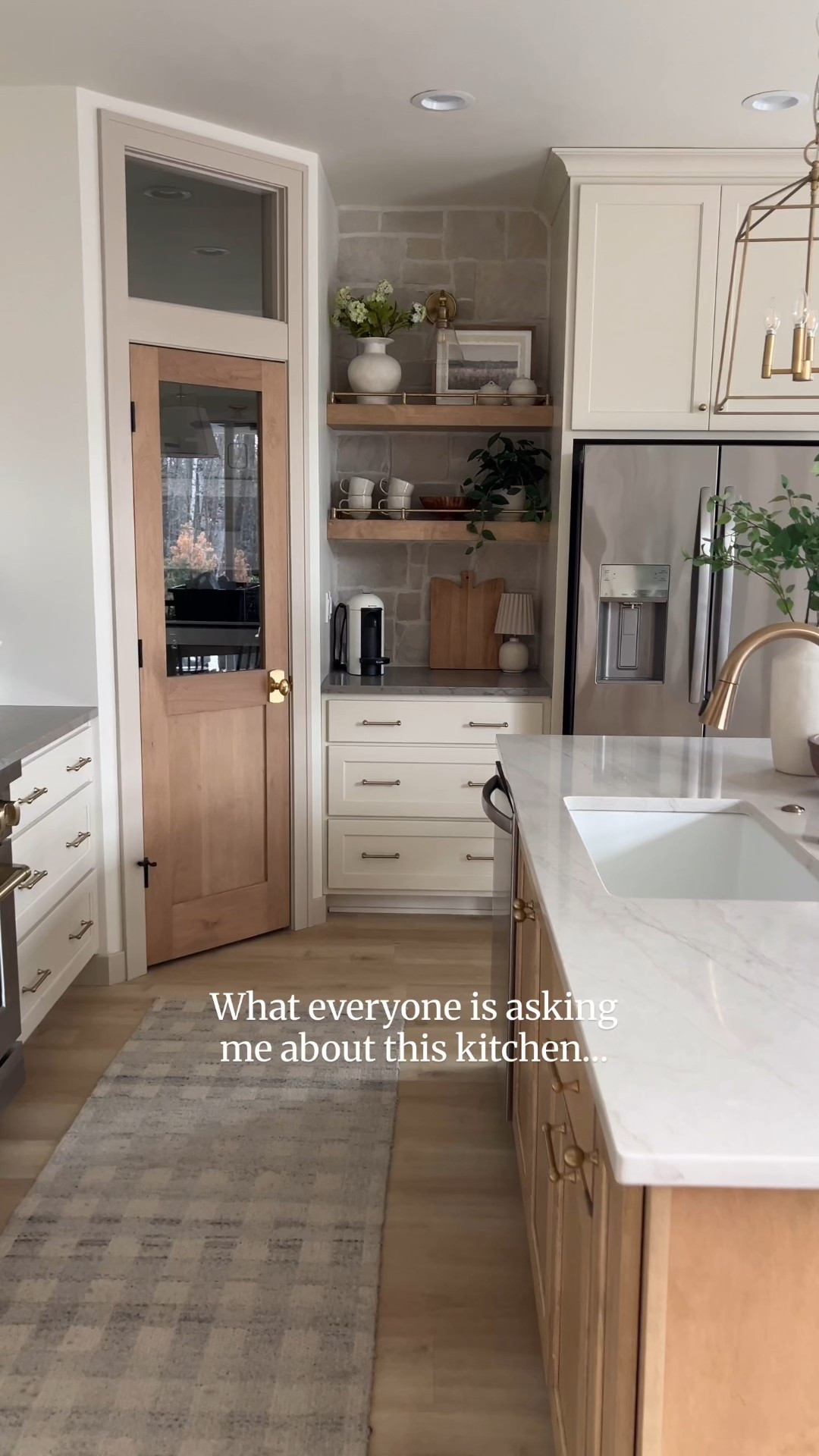 Kitchen sources linked! Stone is Alamo sandstone random ledger from floor & decor! 

#LTKStyleTip #LTKHome #LTKFindsUnder100