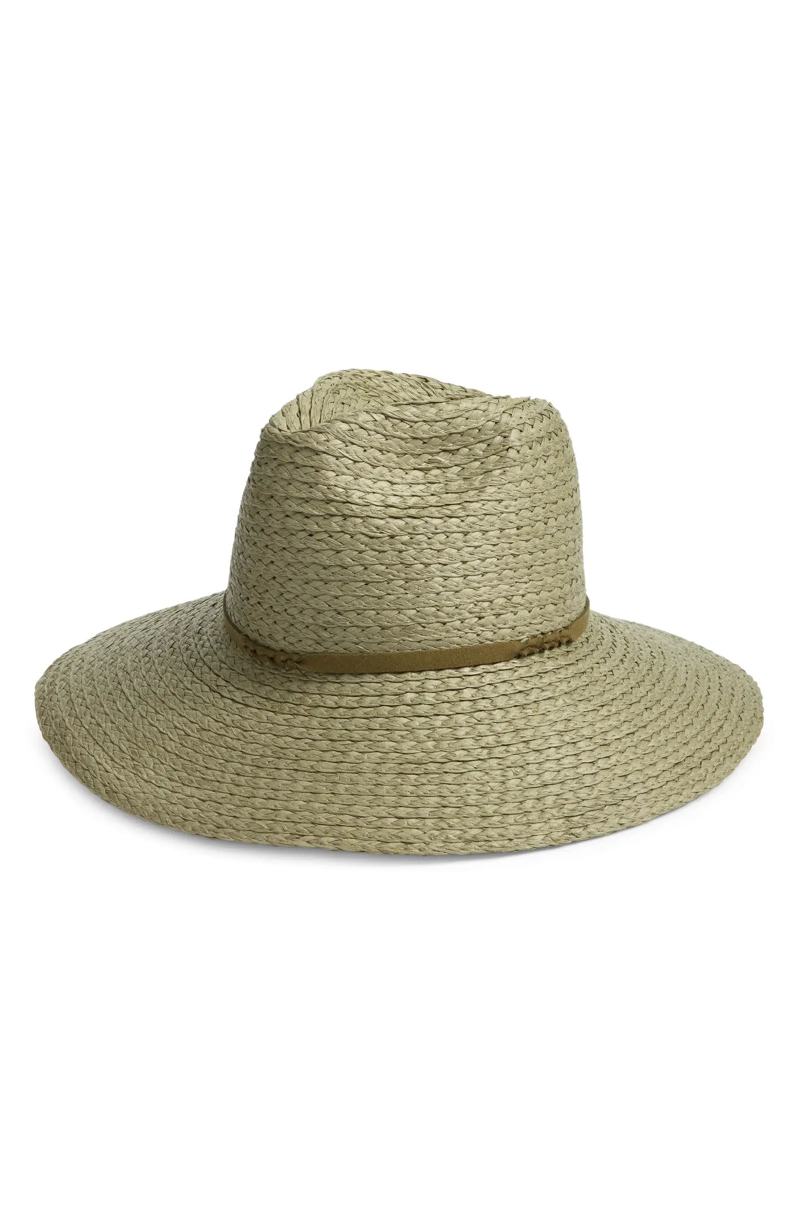 Relaxed Braided Paper Straw Panama Hat | Nordstrom