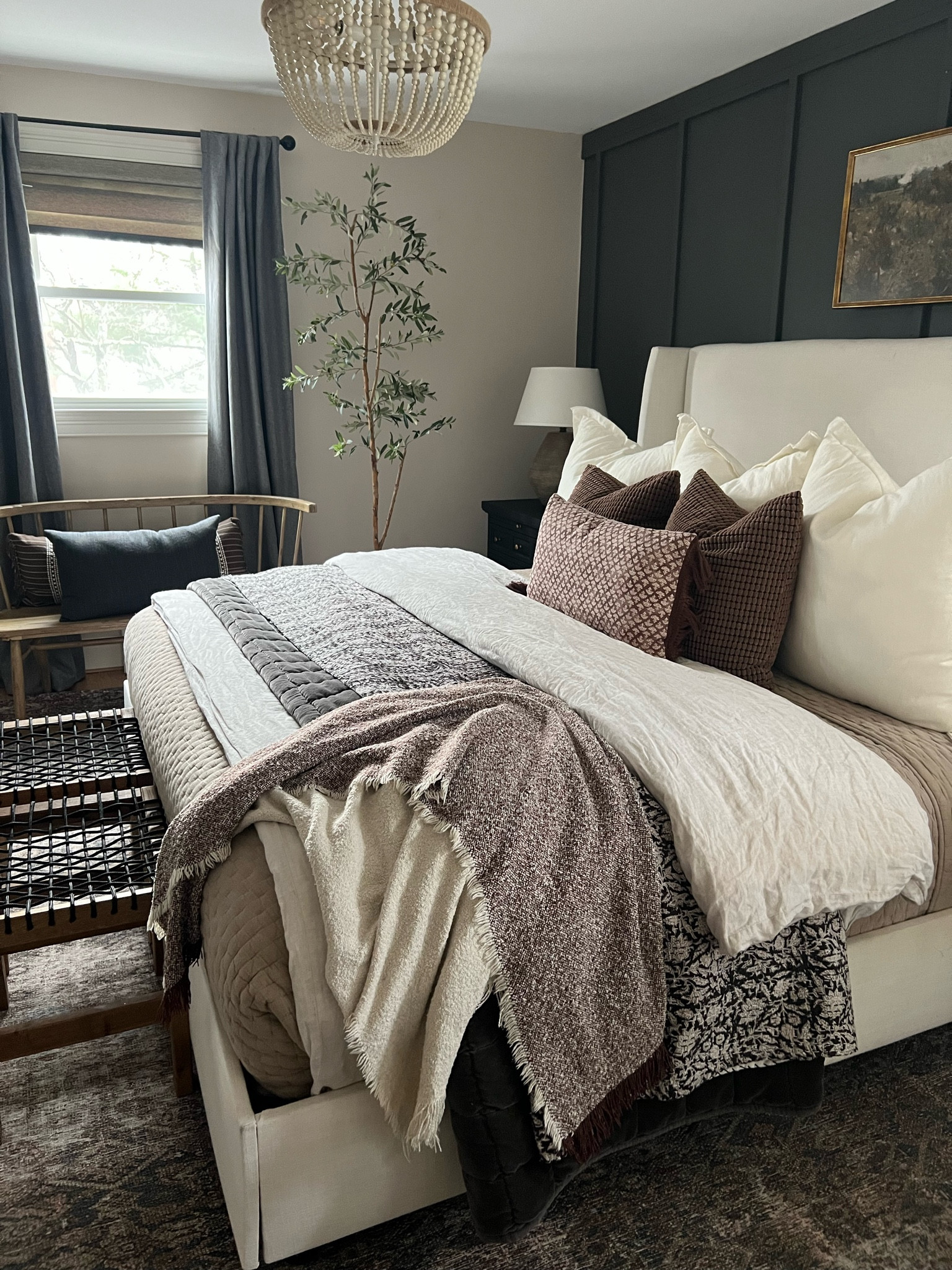 Master bedroom for winter - target and studio McGee 

#LTKhome #LTKstyletip #LTKSeasonal