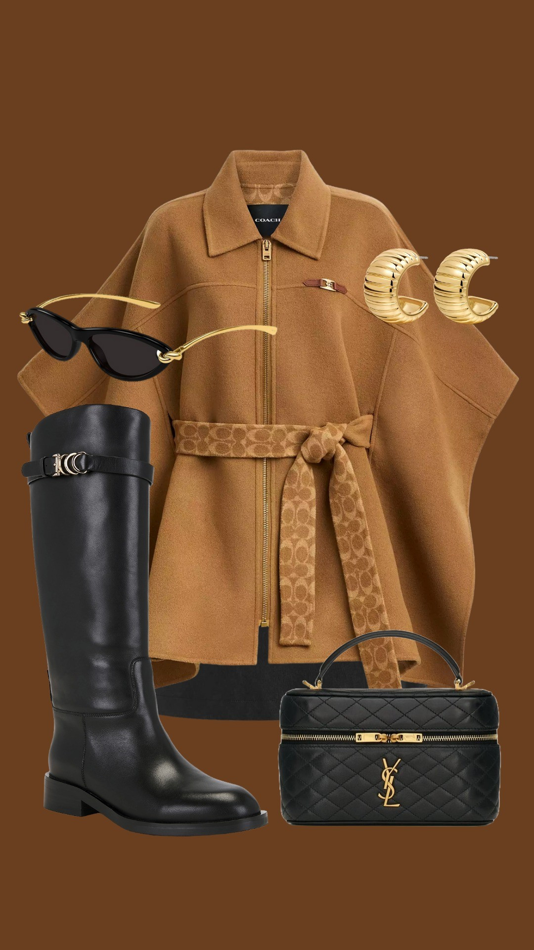 The coach cape 🤎

#LTKSeasonal #LTKStyleTip #LTKShoeCrush