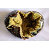 Utah Septarian Crystal Heart | Etsy (US)