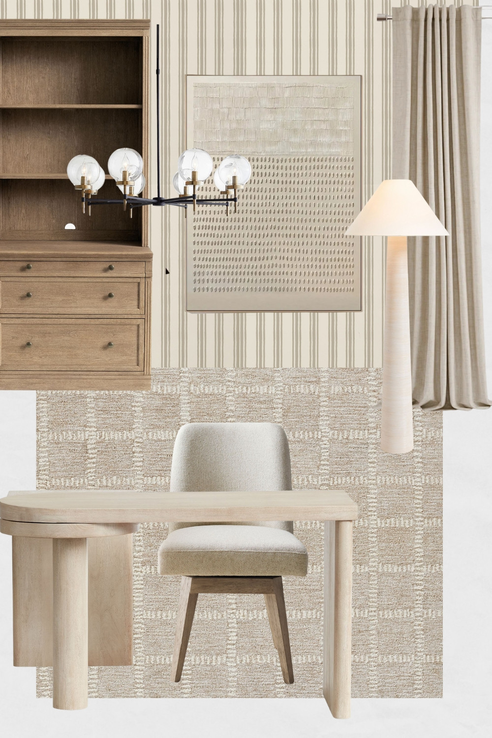 Scandi Home Office Moodboard, Cream Home Office Design Ideas, Cozy Home Office, Home Office Decor, Scandinavian-Style Home Office

#homedecor #homeoffice #homeofficedecor #creamhomeoffice #cozyhomeoffice #scandihomeoffice #scandidecor #scandihome 

 #LTKHome #LTKSaleAlert