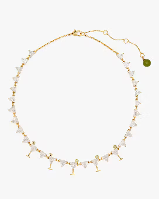 Shaken Or Stirred Tennis Necklace | Kate Spade (US)