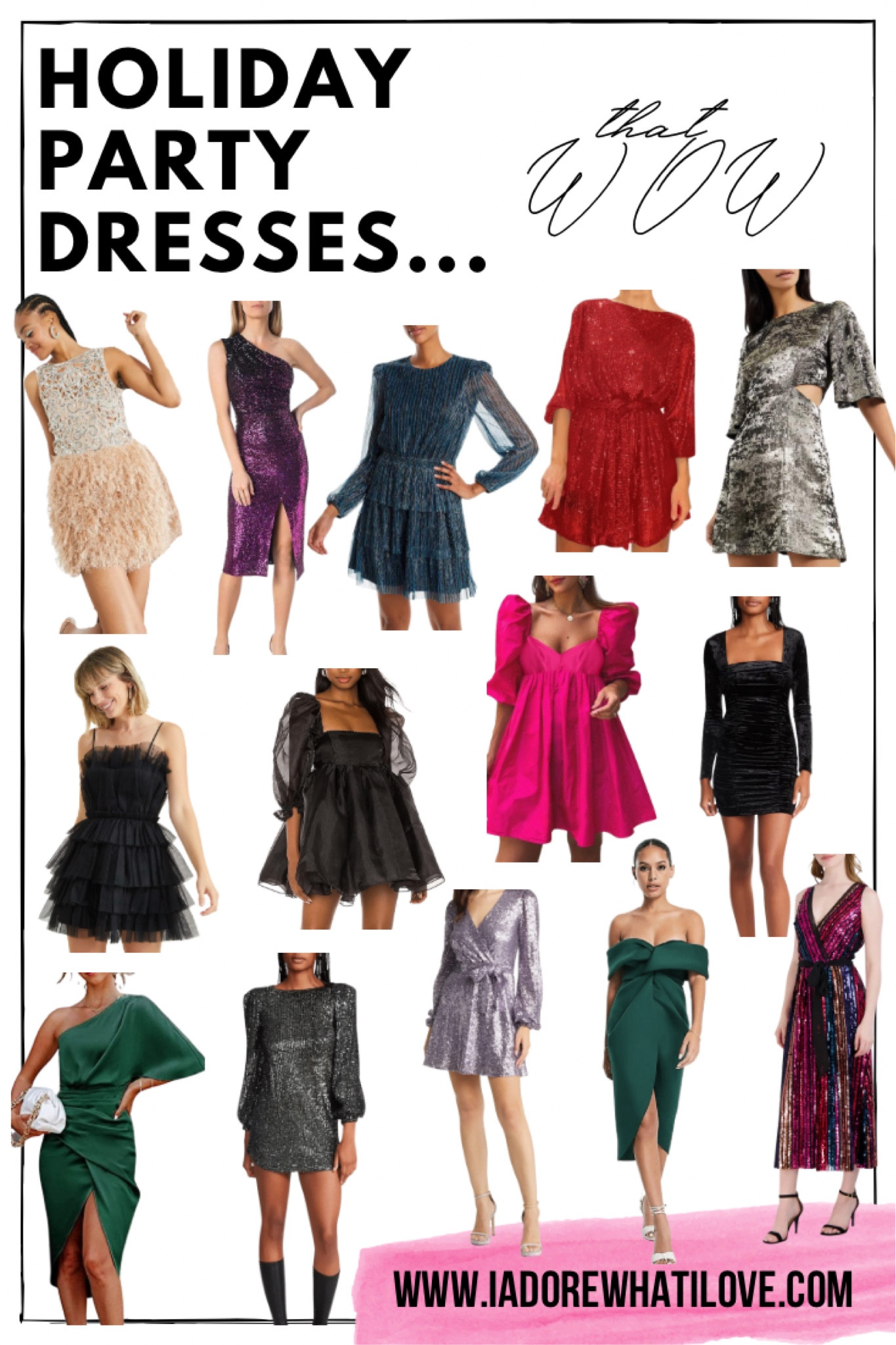 Holiday dresses that will WOW the crowd!! 

#LTKCyberweek #LTKHoliday #LTKGiftGuide
