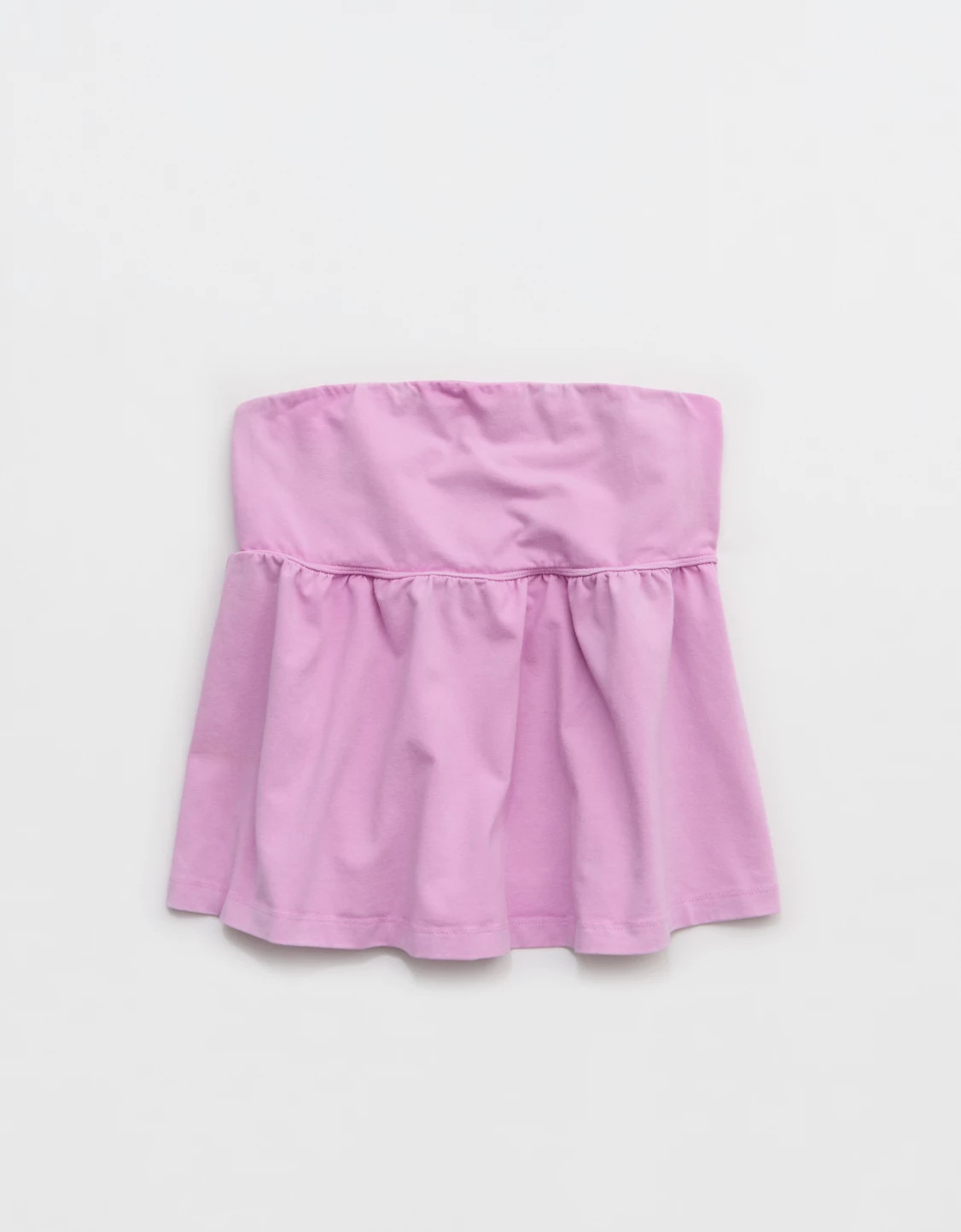 OFFLINE By Aerie OG Cotton Peplum Tube Top | Aerie