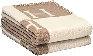 h Blanket Soft Throw Blanket Faux Fleece Cashmere Plaid Warm Shawl Thick Knitted Plush Cozy Comfy... | Amazon (US)