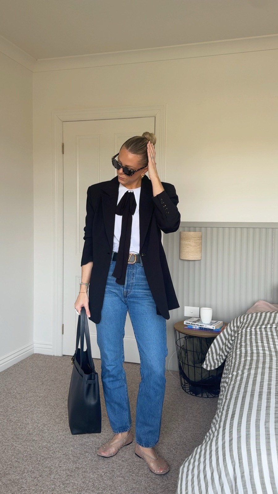 Jeans and a white shirt, but make it fabulous with a pussy bow 🤭

#LTKaustralia #LTKworkwear #LTKstyletip