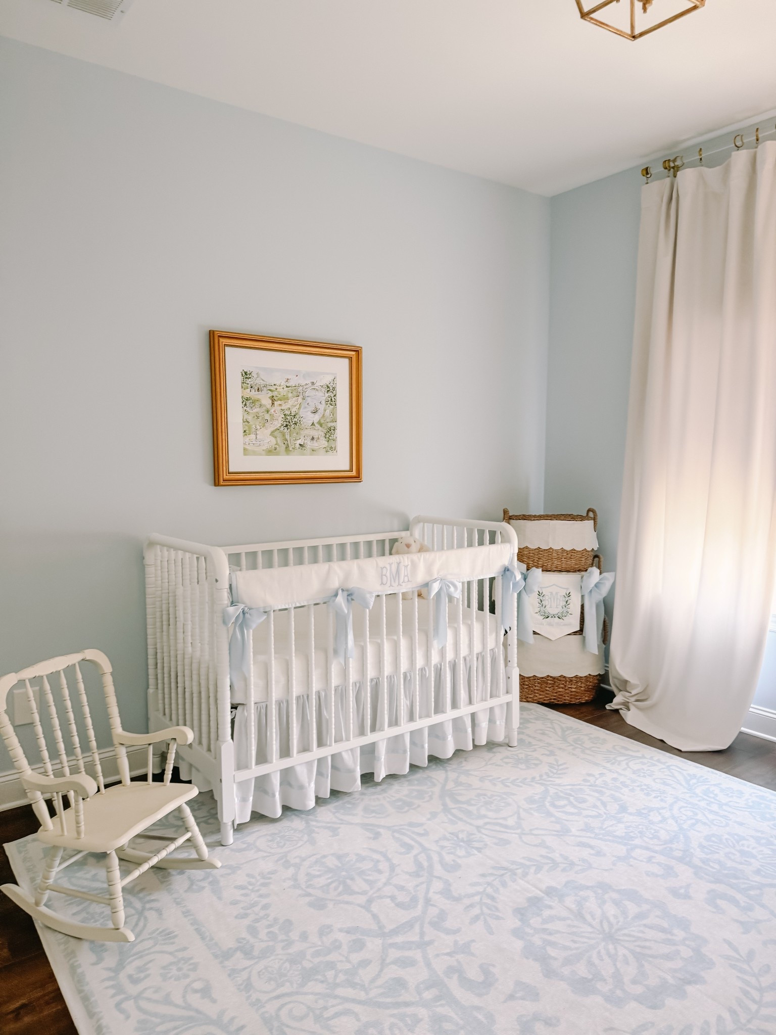 Favorite room in the house. 🩵🩵🩵

#LTKBump #LTKBaby #LTKKids