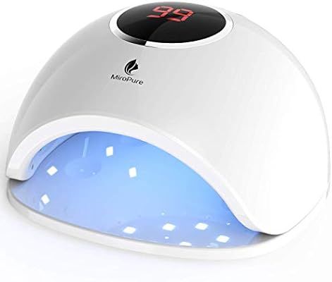 MiroPure UV LED Gel Nail Lamp Light Dryer, Fast Dry 48w Professional Nail Dryer Curing Lamp with ... | Amazon (US)