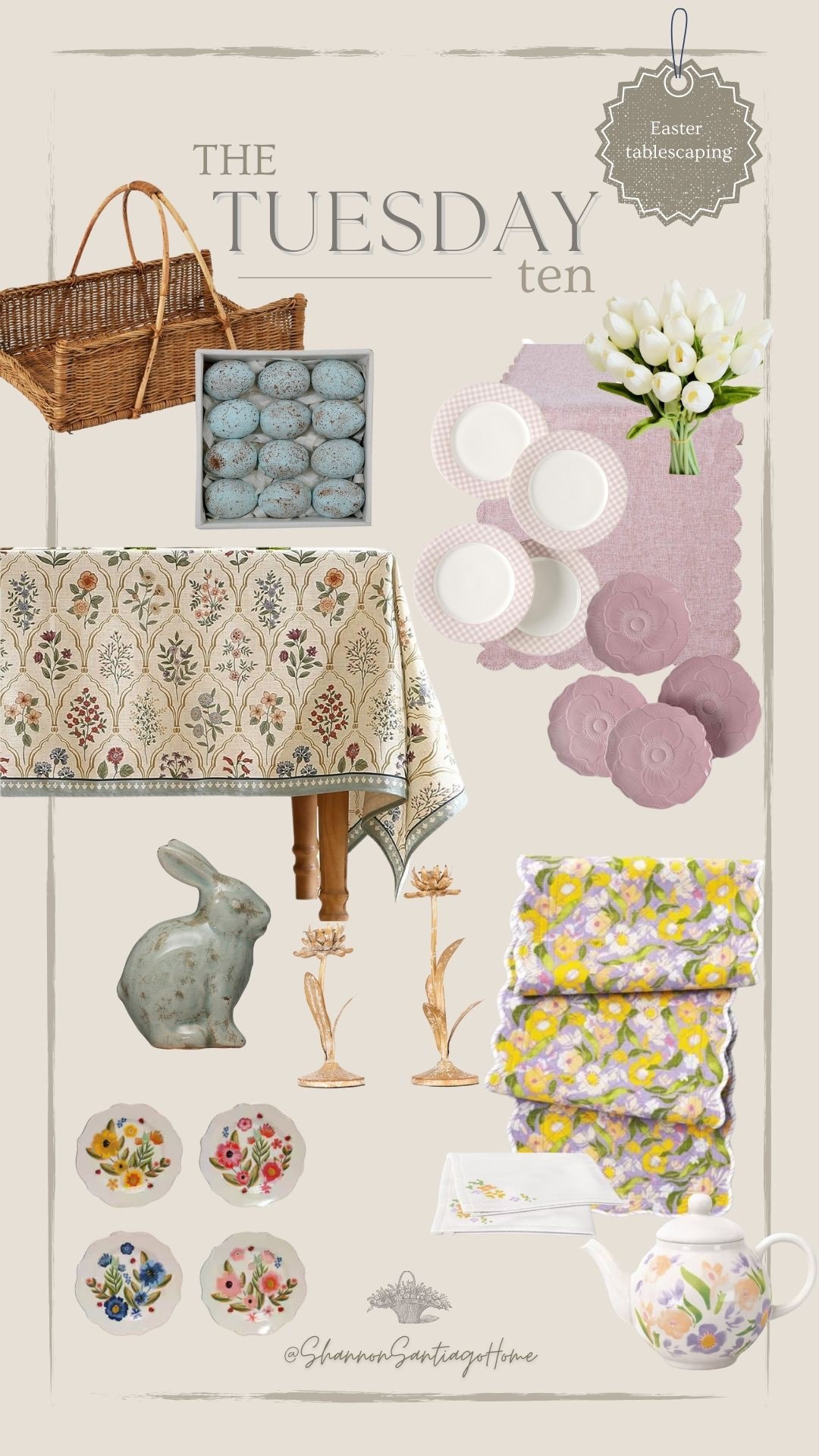 Easter table, spring tablescape, spring table, Easter tablescape budget Easter table, Easter decor, quick Easter table setting, easy Easter table ideas 

#LTKHome #LTKSeasonal