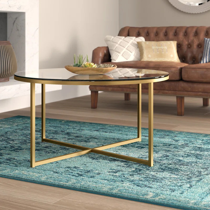 Zara Cross Legs Coffee Table | Wayfair North America