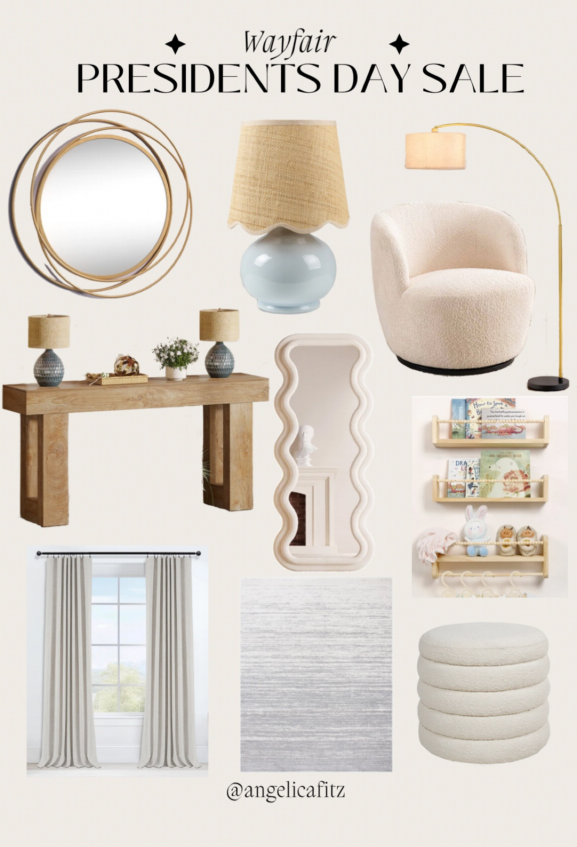 Cutest items on major sale for Presidents’ Day!

Presidents dal sale, wayfair sale, home sale, home decor, mirror, light fixture, rug, chair, console table, lamp

#LTKHome #LTKSaleAlert #LTKStyleTip