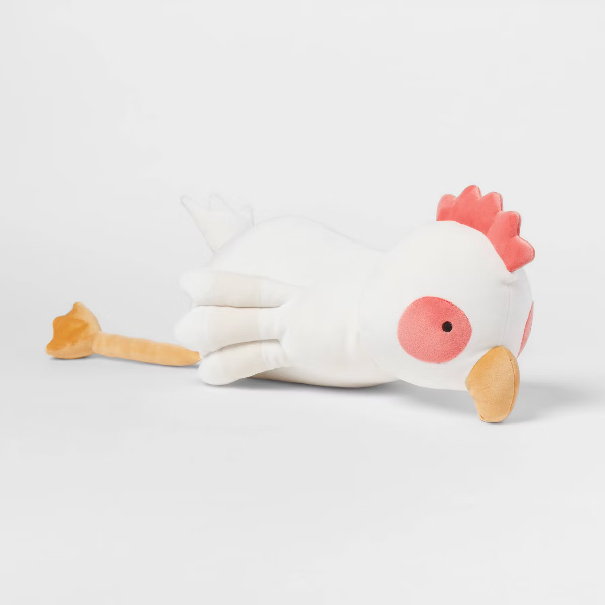 Chicken Weighted Plush Kids' Throw Pillow White - Pillowfort™ | Target