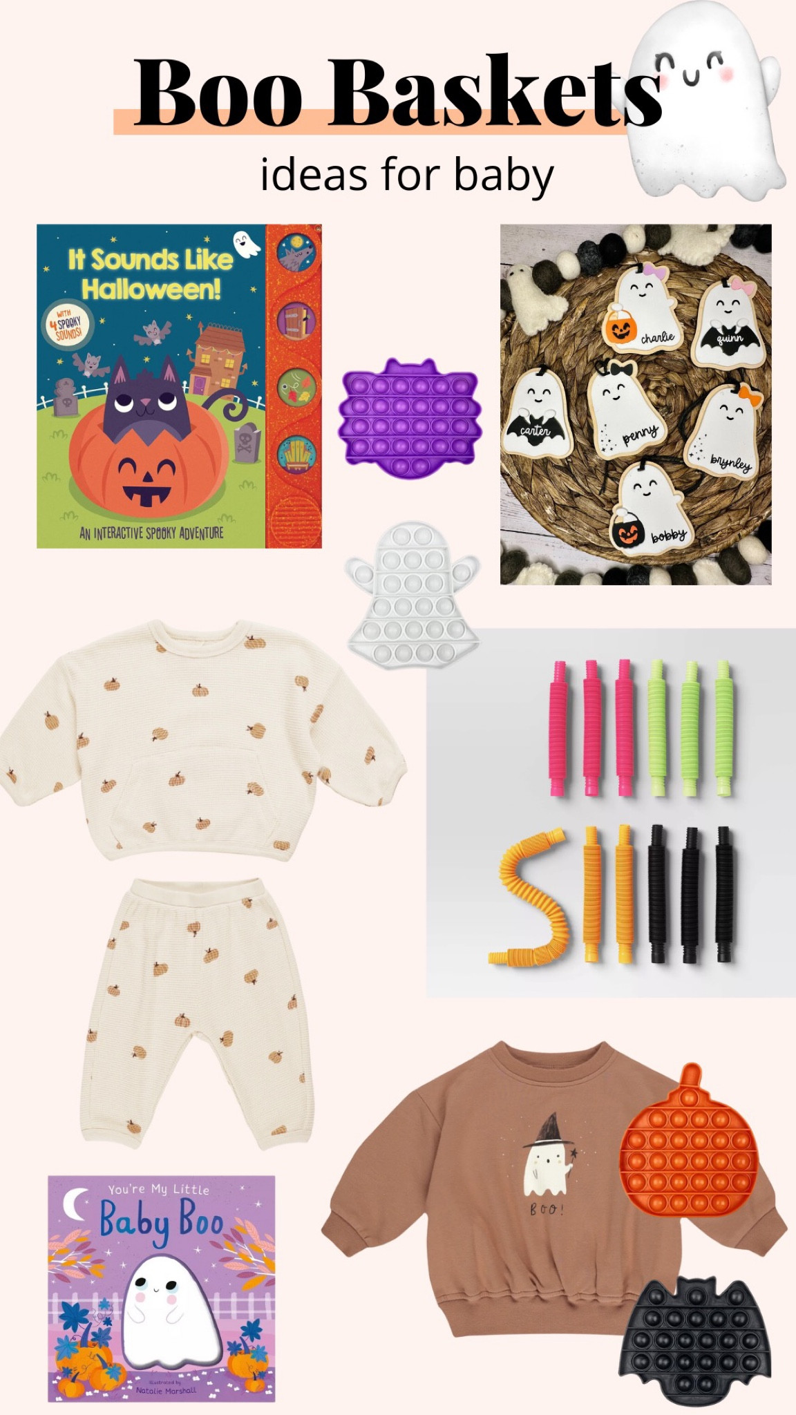 Boo basket ideas for baby, Halloween baby, fall style, Halloween aesthetic for kids

#LTKKids #LTKBaby #LTKFamily