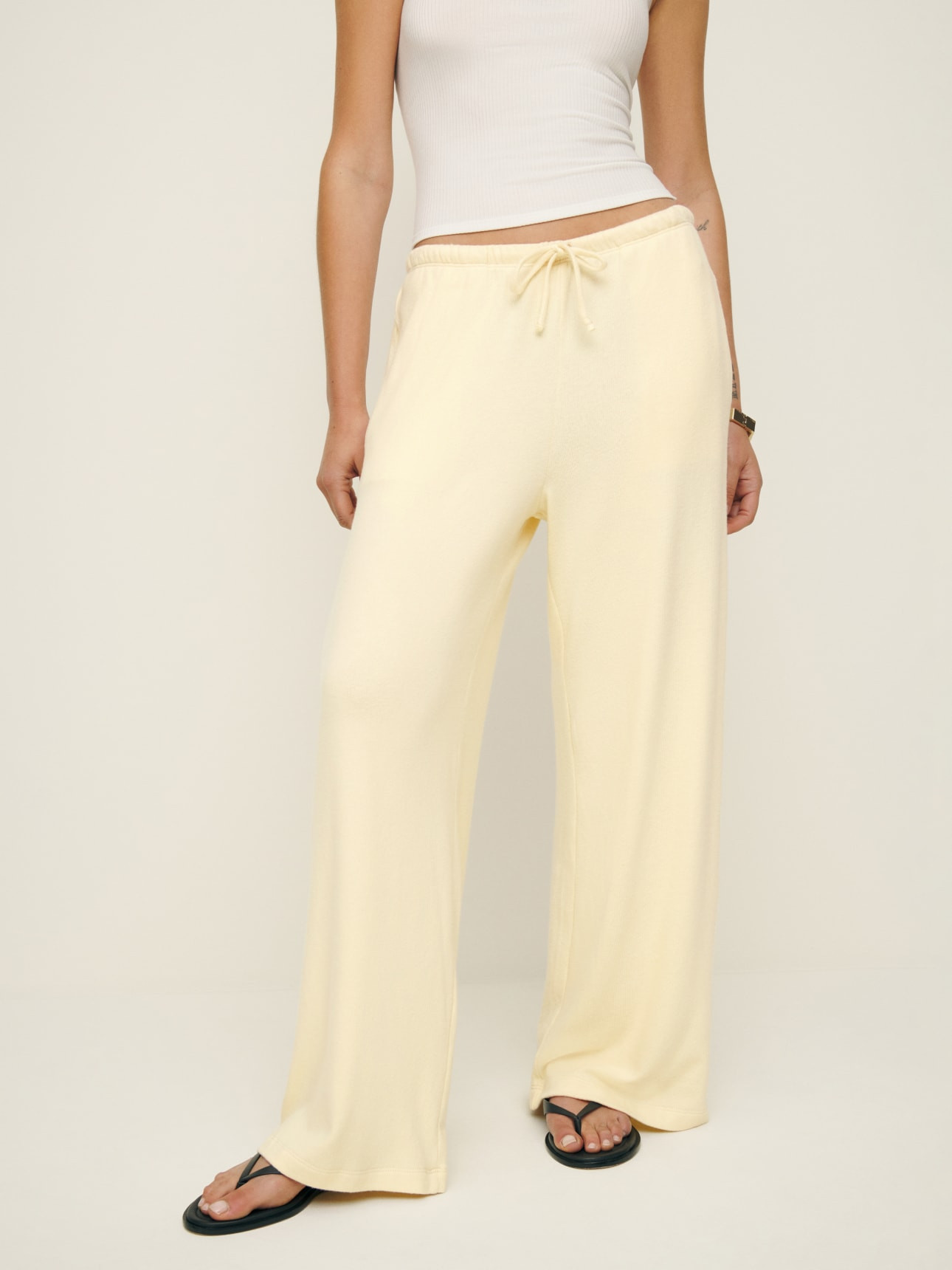 Olina Knit Pant | Reformation (Global)