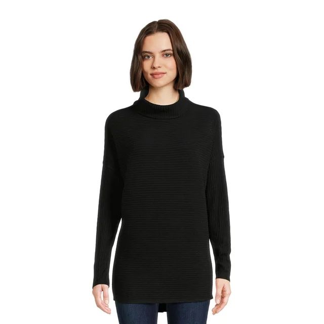 Time and Tru Women's Rib Roll Neck … curated on LTK