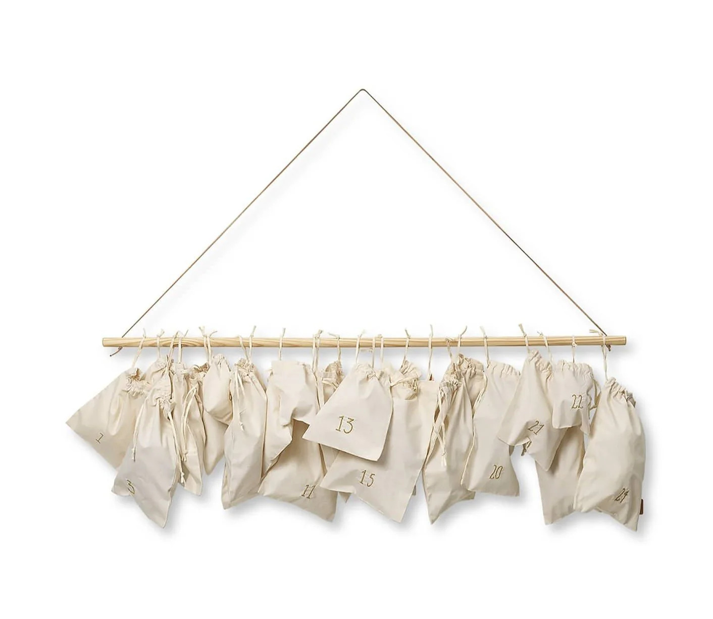 Christmas Countdown - 24 Bags - Off-White - HORNE | Shop Horne