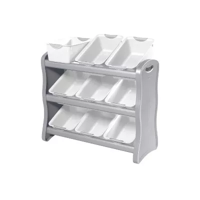 Wholesale Sterilite 9 Bins Storage Rack- 30½x15x30