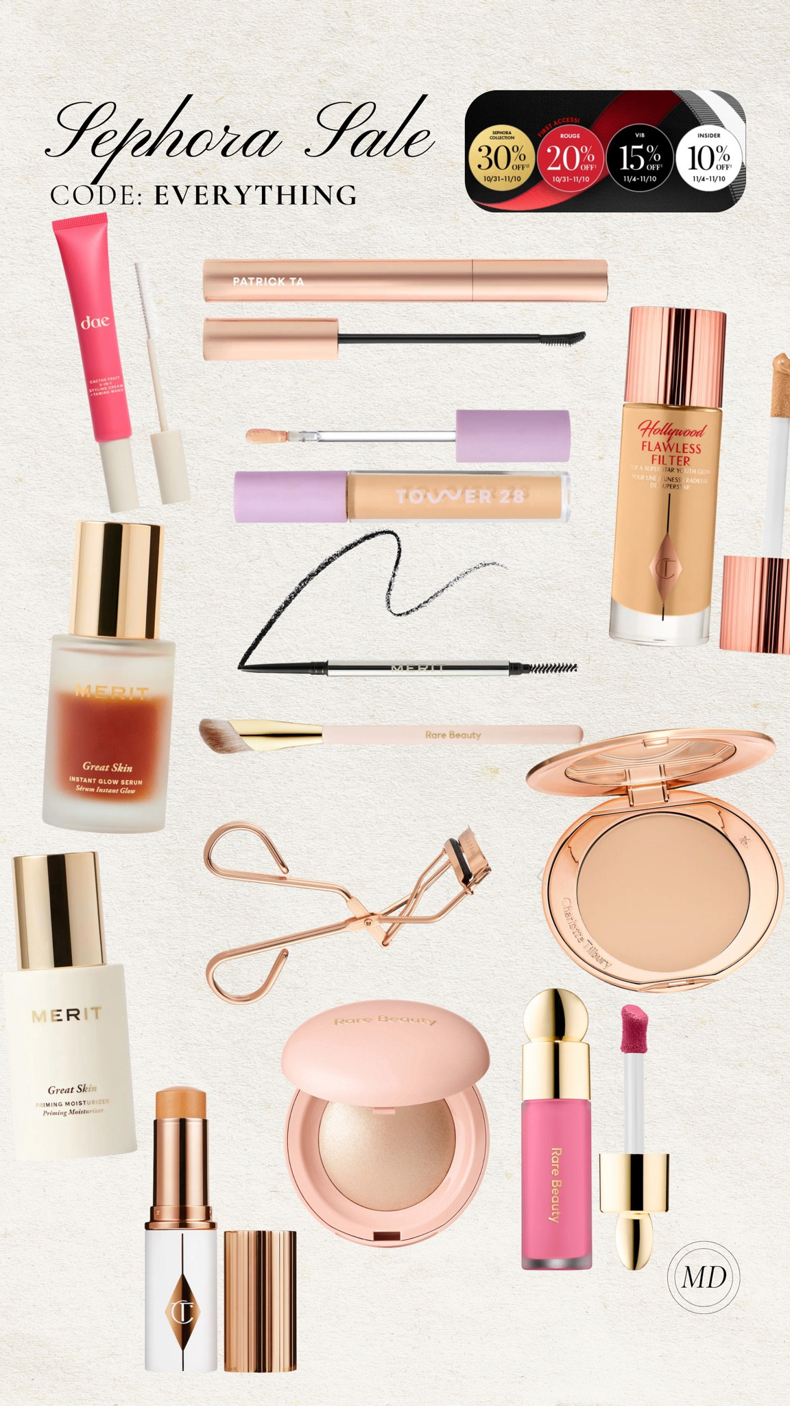 Sephora sale starts today! Here are some of my everyday favorites. 

Beauty, grwm, Sephora sale picks 

#LTKSaleAlert #LTKBeauty