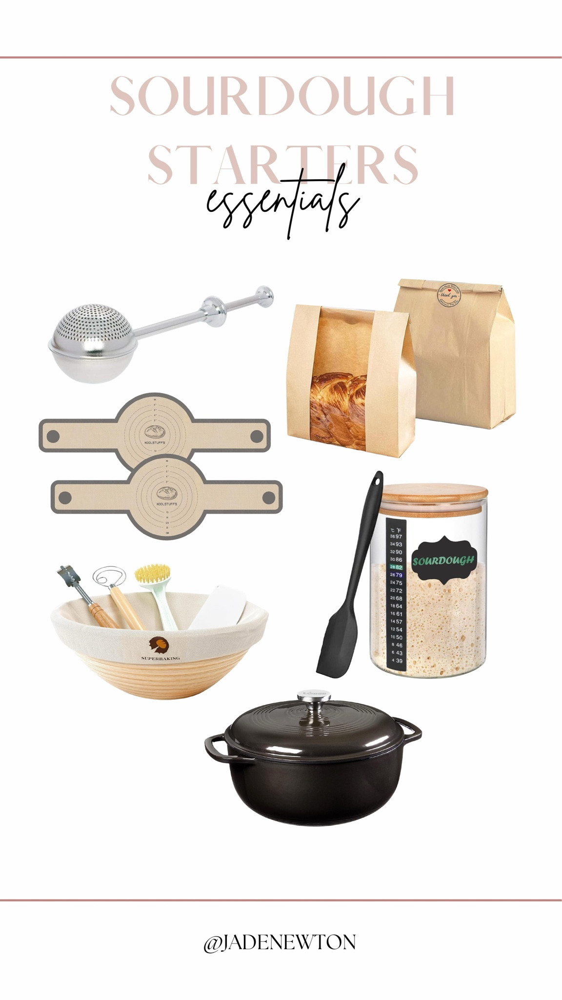 DEEP in my sourdough era and these are my tried and true products for the starters! 