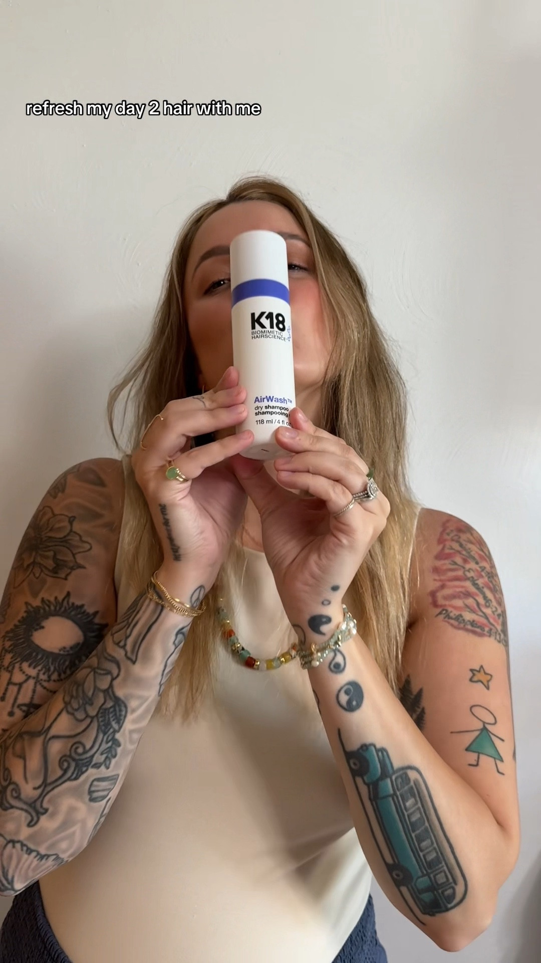 dry shampoo hair refresh from k18 hair! 

#LTKBeauty