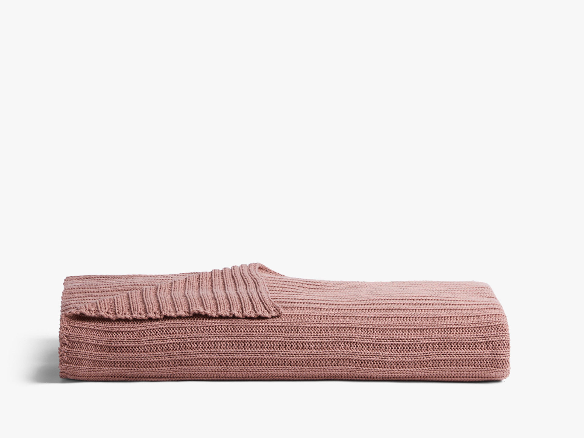 Oversized Rib Knit Throw | Parachute