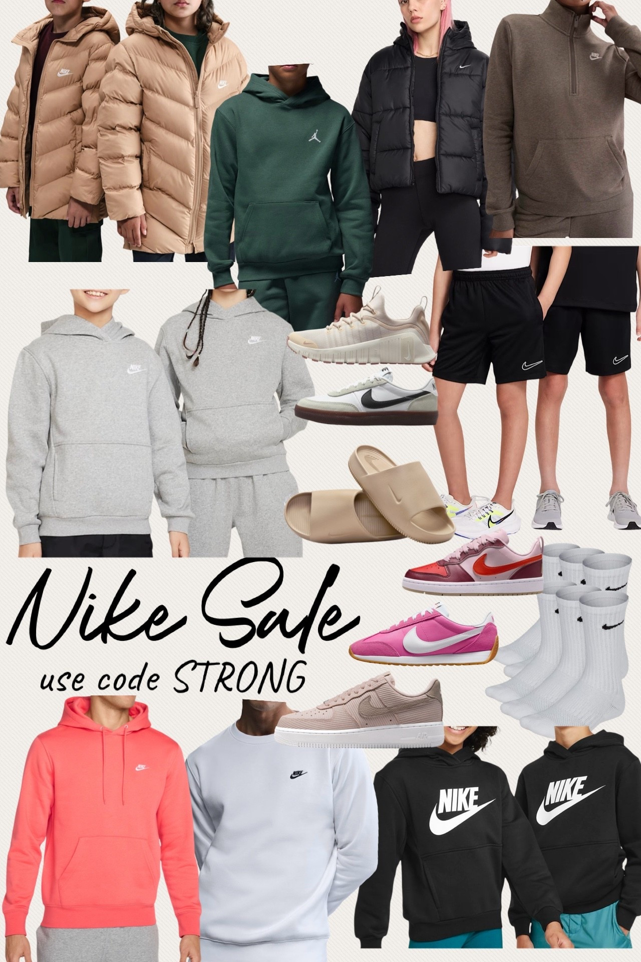 Tons of Nike on sale! Use code STRONG for 25% off!
.


#LTKActive #LTKmomlife #LTKfitnessgoals