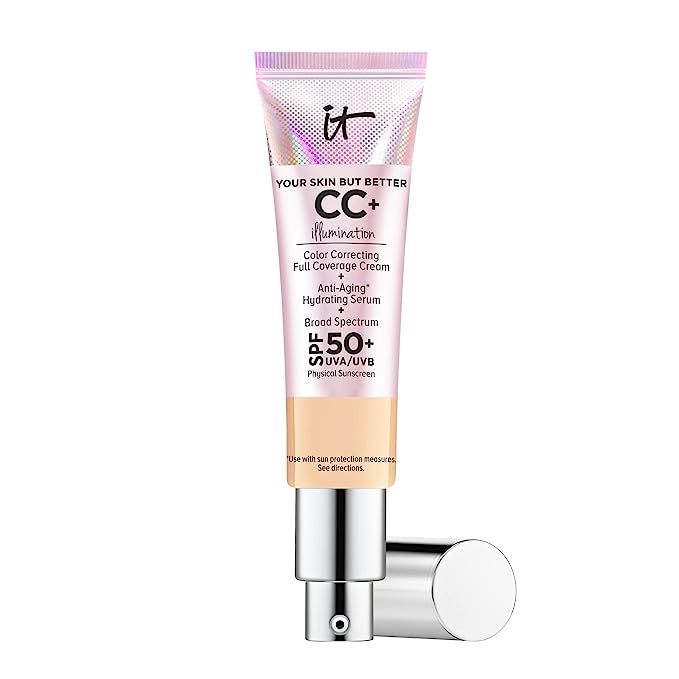 IT Cosmetics Your Skin But Better CC+ Cream Illumination, Light Medium (C) - Color Correcting Cre... | Amazon (US)