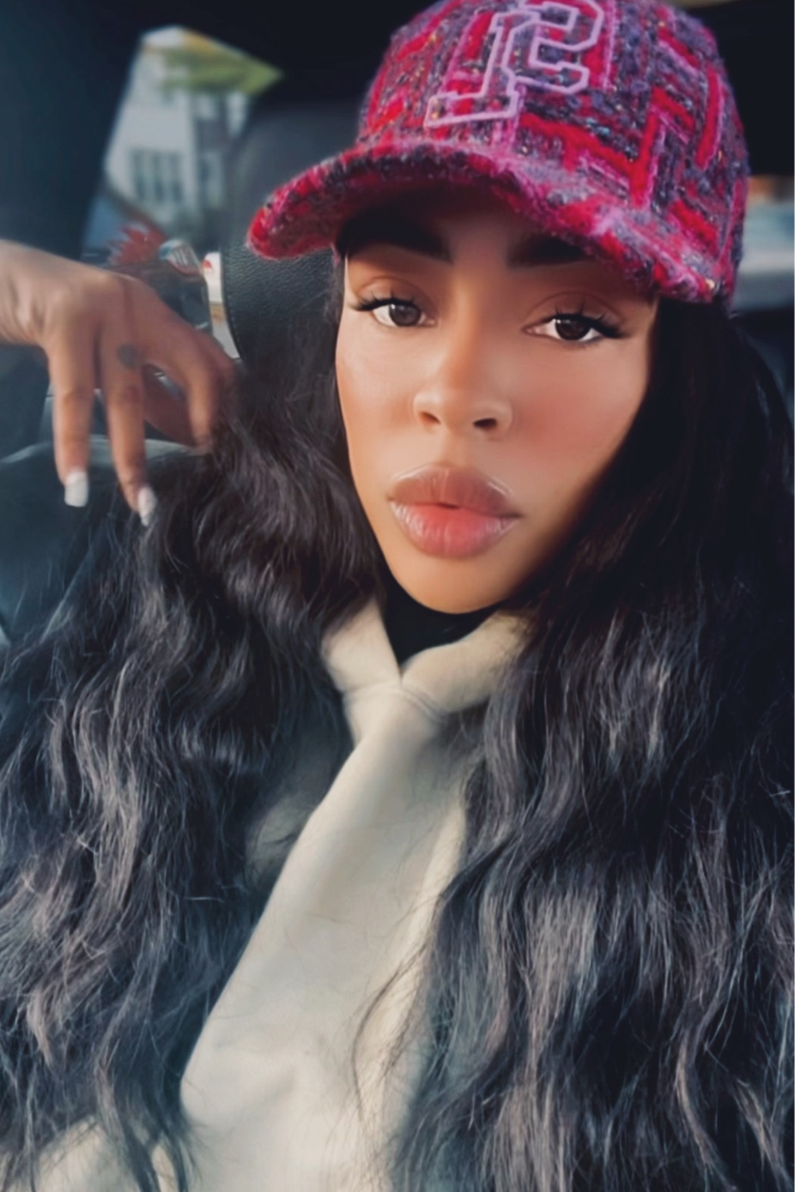 My hat is Saint Laurent 