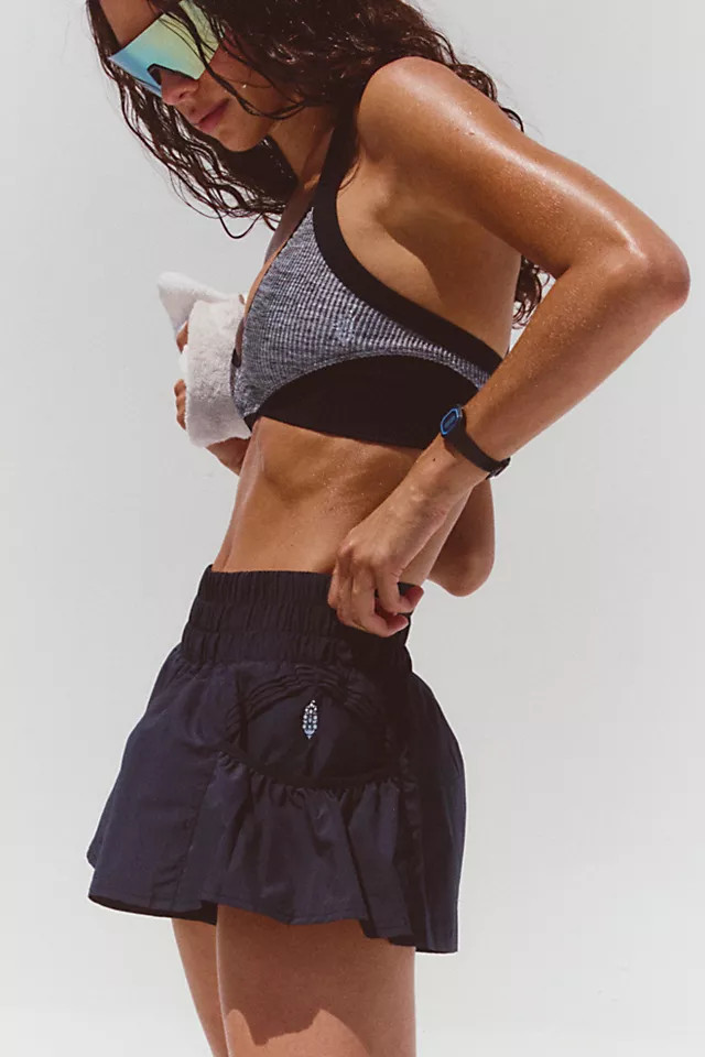 Get Your Flirt On Shorts by FP Movement at Free People, Sweet Grass, XL | Free People (Global - UK&FR Excluded)