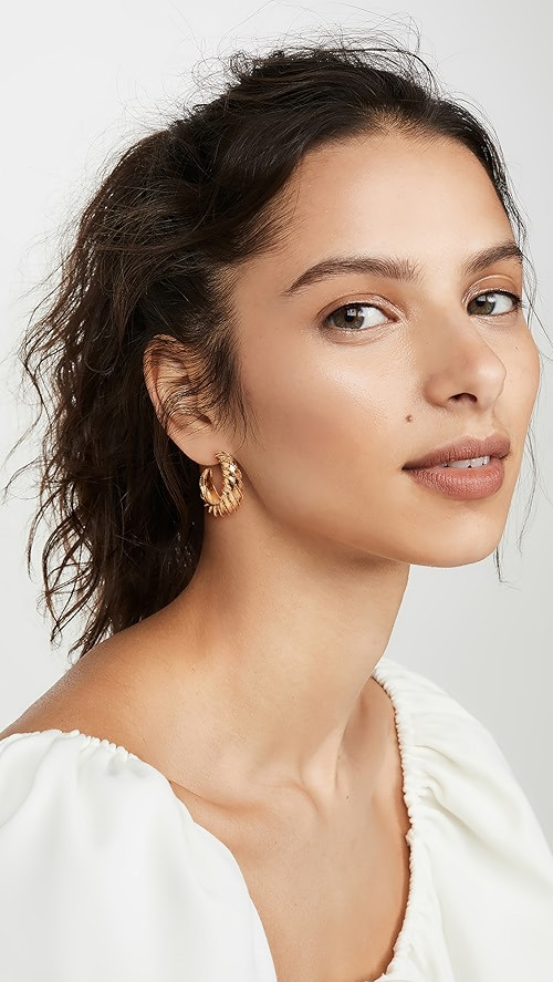 June Hoop Earrings | Shopbop