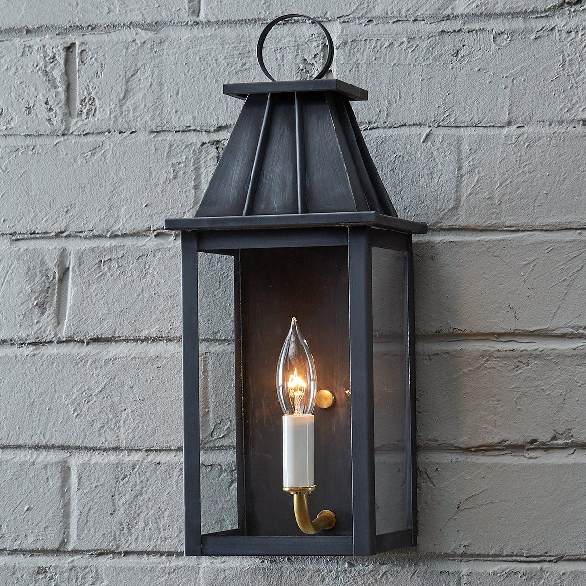 Mansard Style Outdoor Sconce - 1 Light | Shades of Light