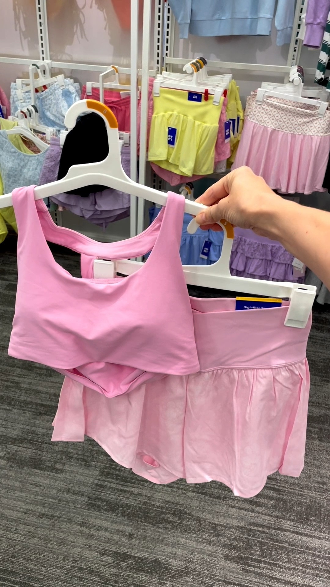 The back of this sports bra is 🔥 not to mention the colors are GOOD Share with a friend who needs to see and follow me @showermeintarget for more finds 

#LTKActive #LTKselfcare #LTKSeasonal