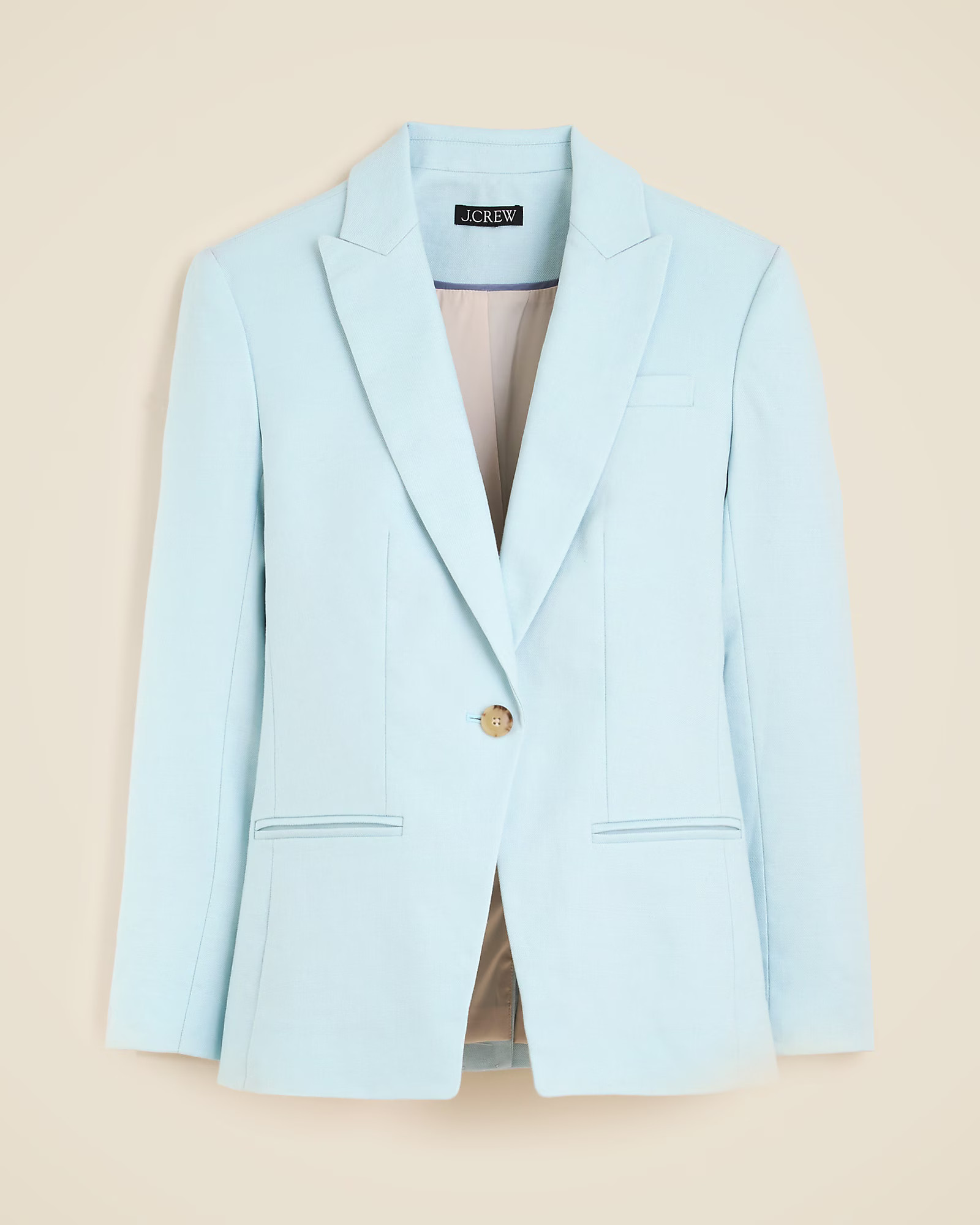 Alexandra blazer in stretch linen blend | J. Crew US