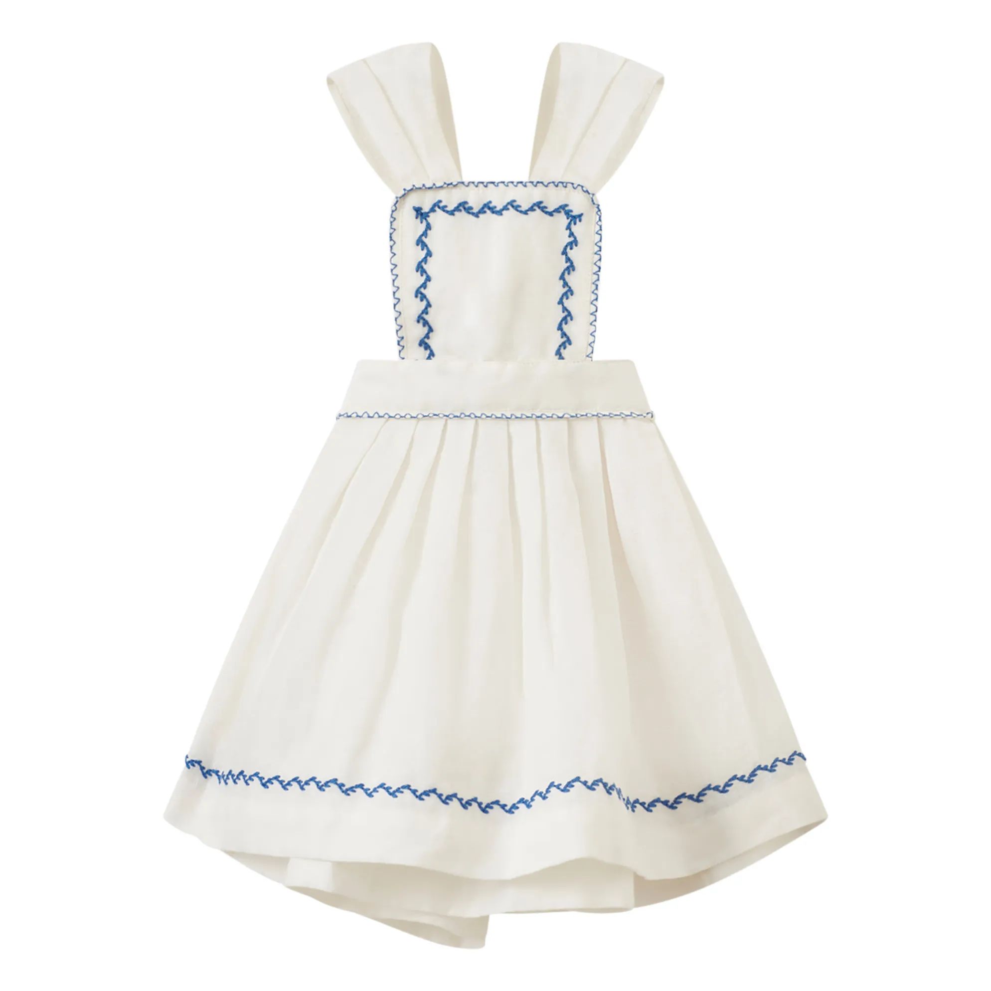 Peppermint Baby Dress | White | Smallable