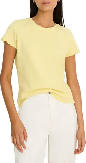 NZT by NIC+ZOE Geometric Lace T-Shirt | Nordstrom | Nordstrom