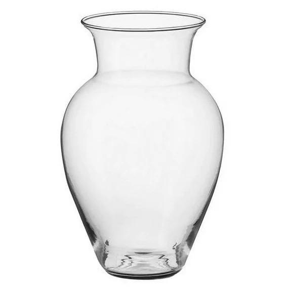 Libbey Clear Glass 10.5" Spring Valley Floral Vase | Walmart (US)